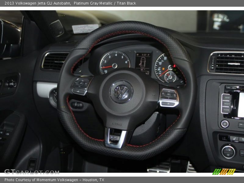 Platinum Gray Metallic / Titan Black 2013 Volkswagen Jetta GLI Autobahn