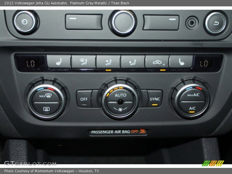 Controls of 2013 Jetta GLI Autobahn