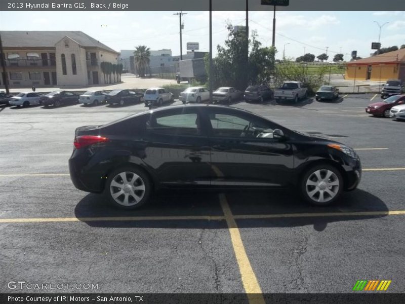 Black / Beige 2013 Hyundai Elantra GLS