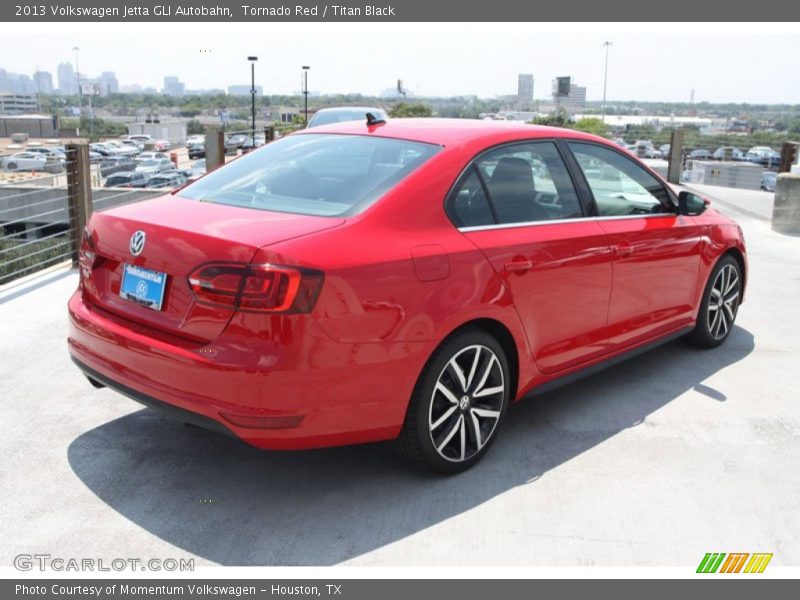 Tornado Red / Titan Black 2013 Volkswagen Jetta GLI Autobahn