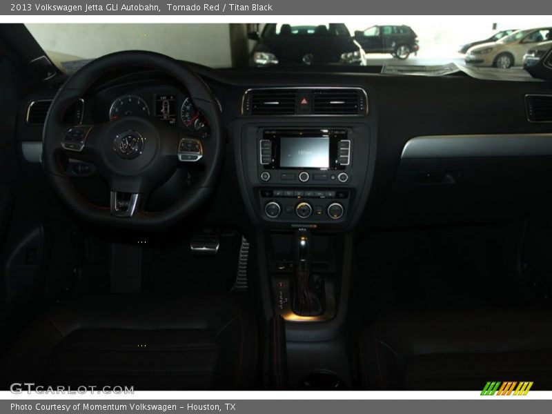 Tornado Red / Titan Black 2013 Volkswagen Jetta GLI Autobahn
