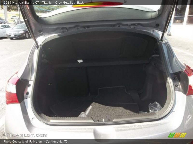 Titanium Gray Metallic / Black 2013 Hyundai Elantra GT