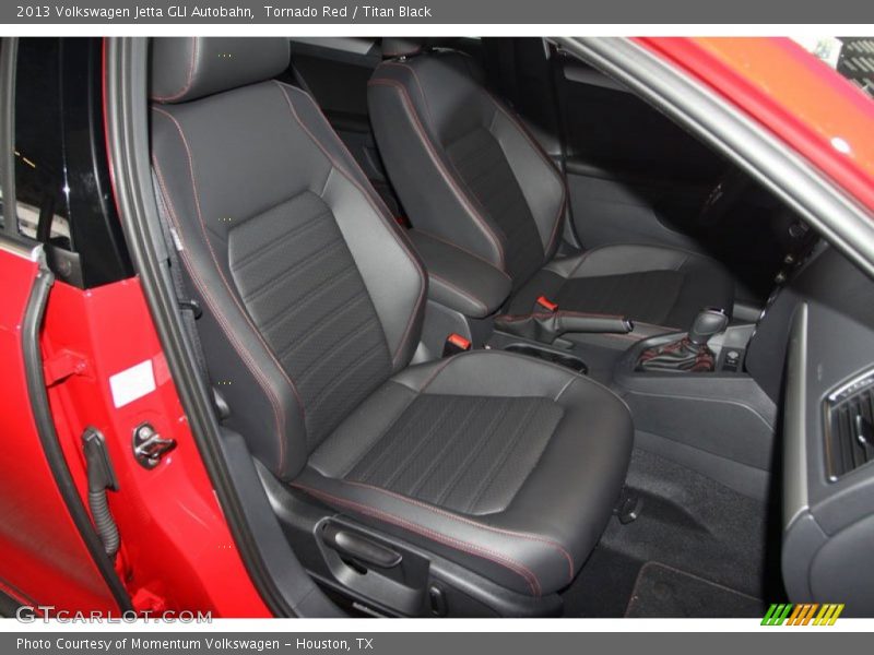 Front Seat of 2013 Jetta GLI Autobahn