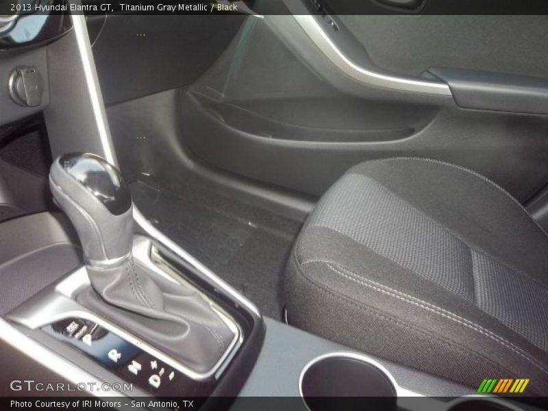 Titanium Gray Metallic / Black 2013 Hyundai Elantra GT