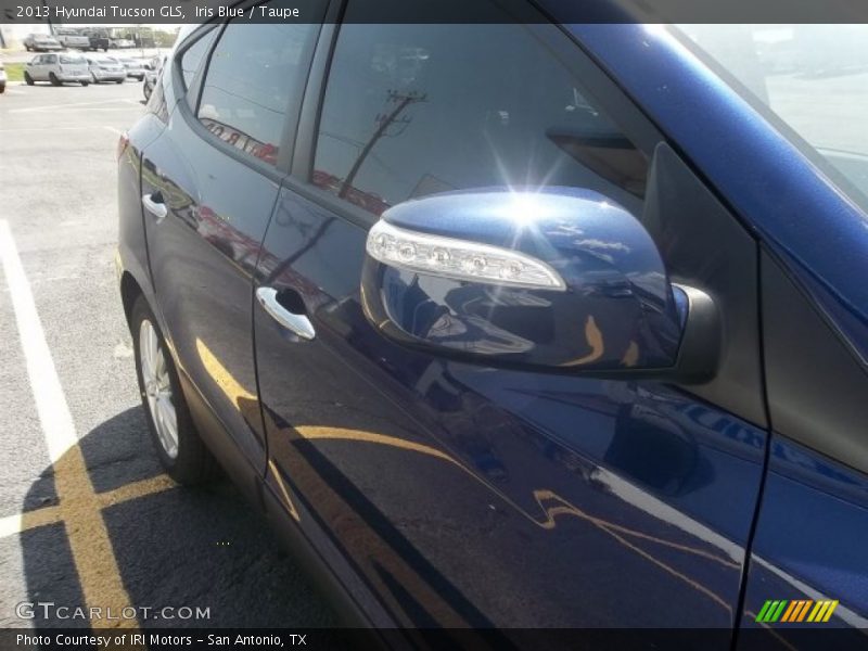 Iris Blue / Taupe 2013 Hyundai Tucson GLS