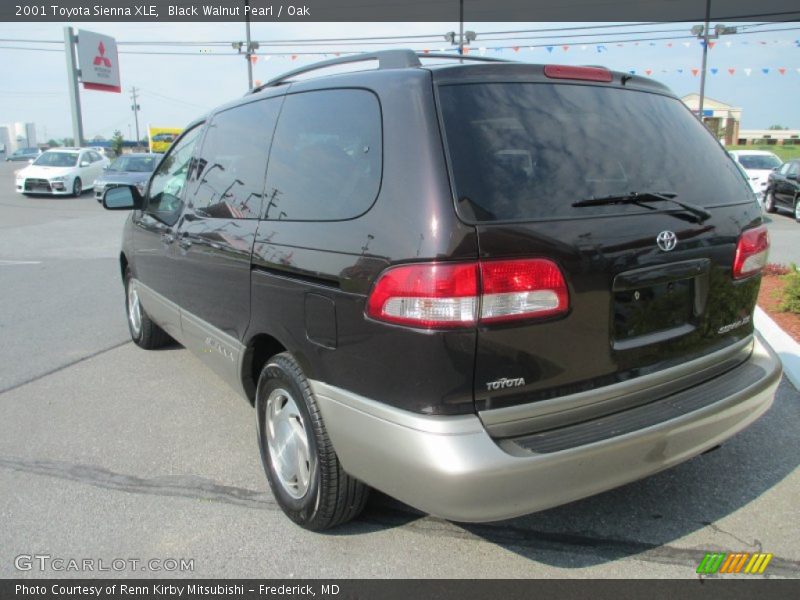 Black Walnut Pearl / Oak 2001 Toyota Sienna XLE