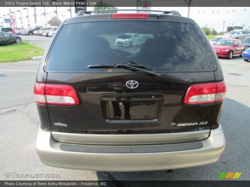 Black Walnut Pearl / Oak 2001 Toyota Sienna XLE