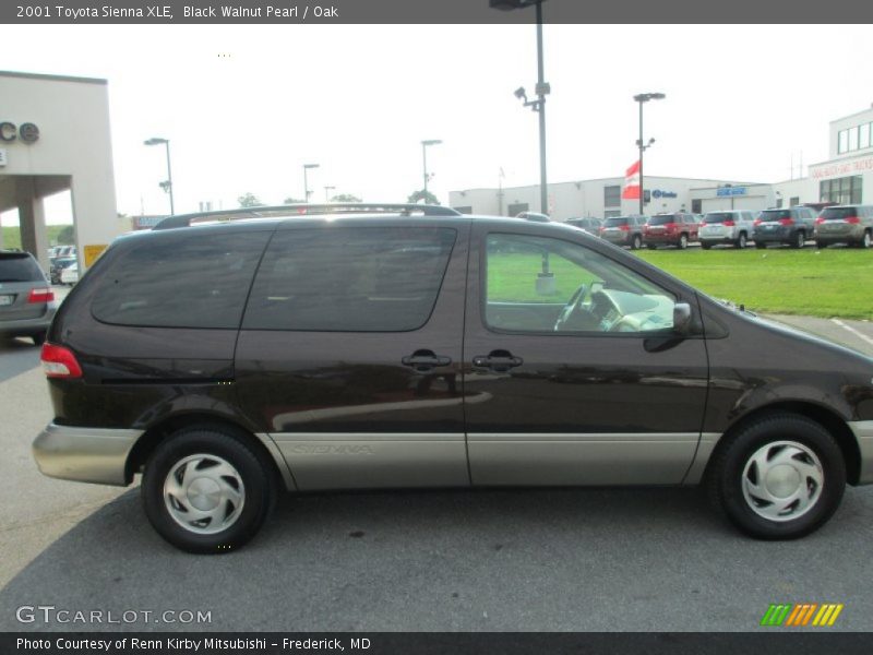 Black Walnut Pearl / Oak 2001 Toyota Sienna XLE