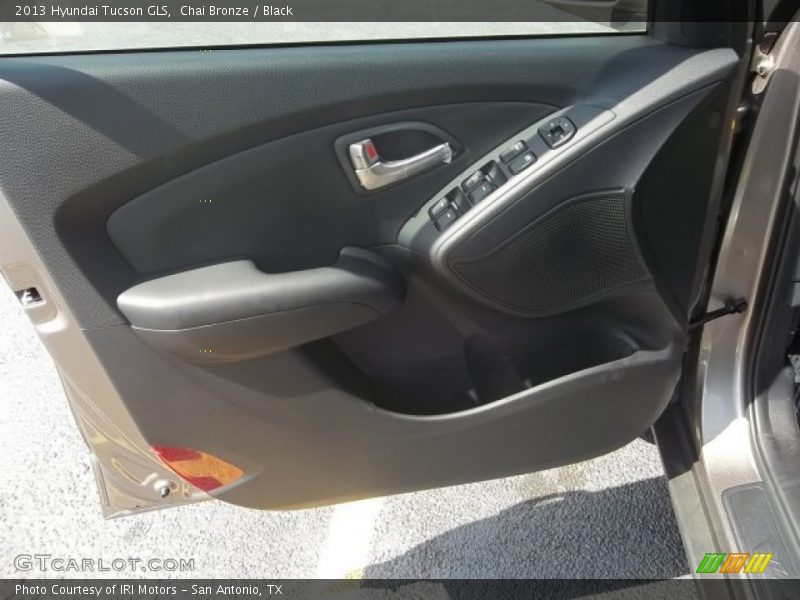 Chai Bronze / Black 2013 Hyundai Tucson GLS
