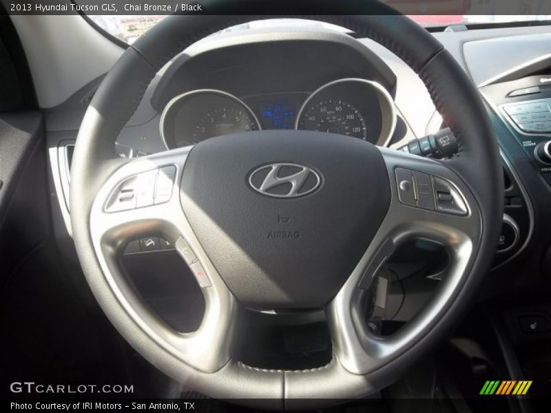 Chai Bronze / Black 2013 Hyundai Tucson GLS