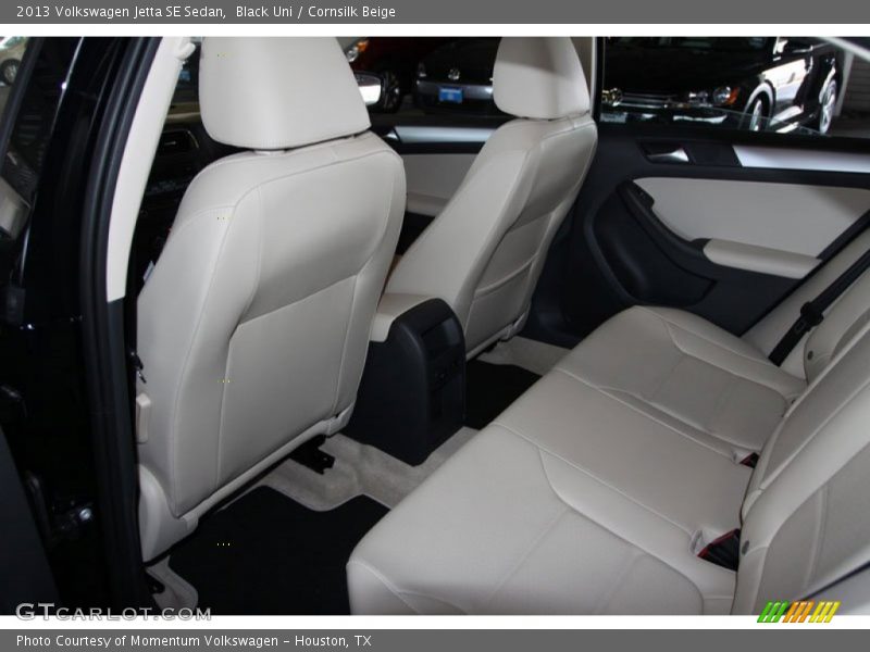 Black Uni / Cornsilk Beige 2013 Volkswagen Jetta SE Sedan