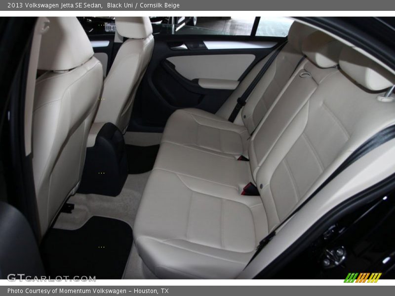 Black Uni / Cornsilk Beige 2013 Volkswagen Jetta SE Sedan