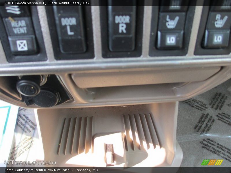 Black Walnut Pearl / Oak 2001 Toyota Sienna XLE
