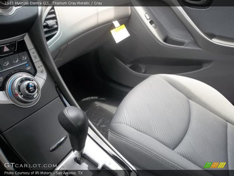 Titanium Gray Metallic / Gray 2013 Hyundai Elantra GLS
