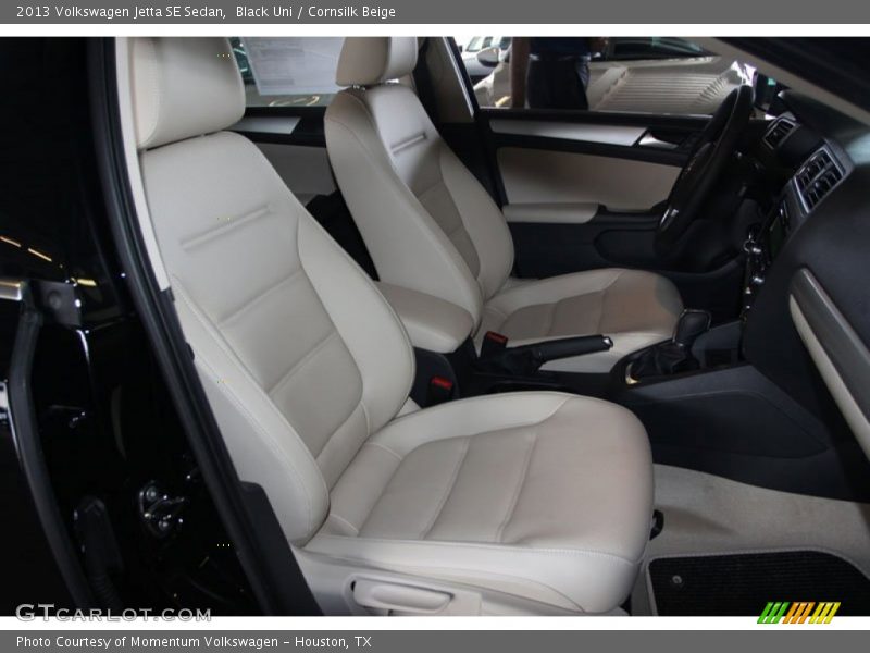 Black Uni / Cornsilk Beige 2013 Volkswagen Jetta SE Sedan
