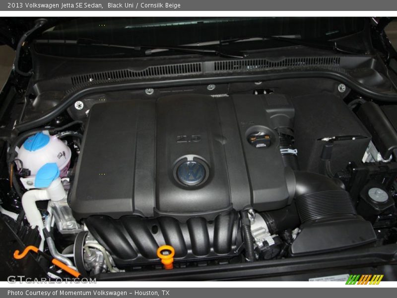 Black Uni / Cornsilk Beige 2013 Volkswagen Jetta SE Sedan