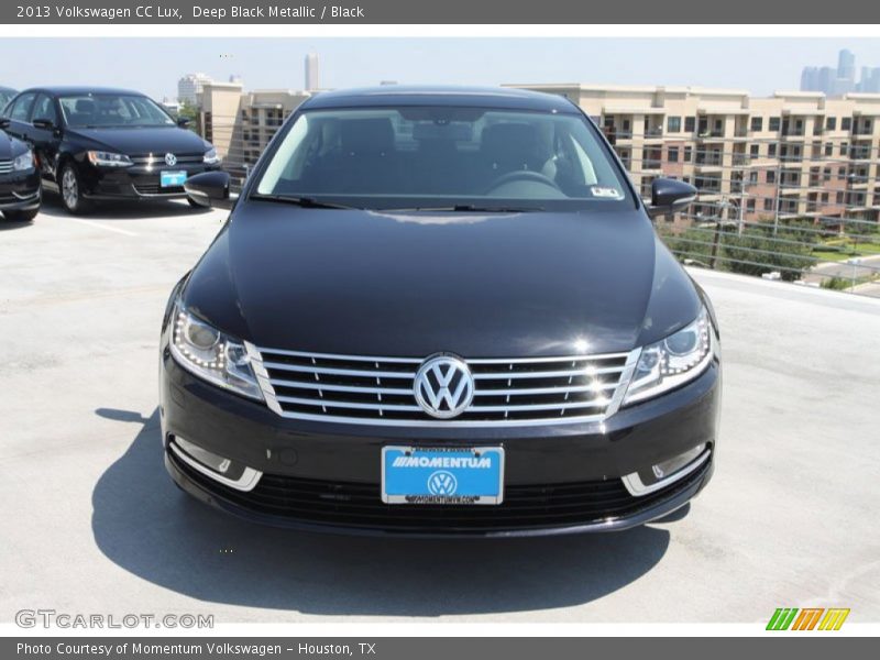 Deep Black Metallic / Black 2013 Volkswagen CC Lux