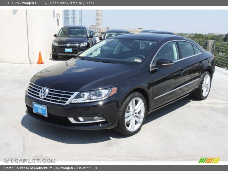 Deep Black Metallic / Black 2013 Volkswagen CC Lux