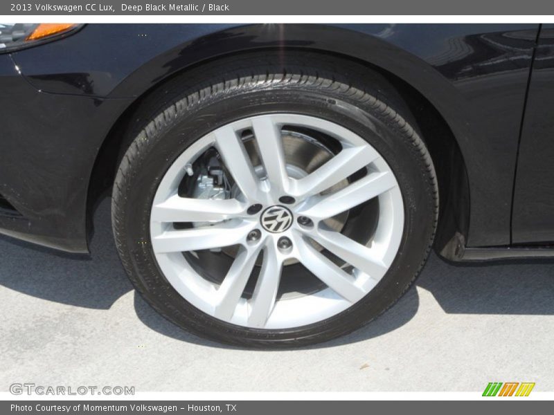 Deep Black Metallic / Black 2013 Volkswagen CC Lux