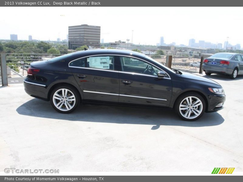 Deep Black Metallic / Black 2013 Volkswagen CC Lux