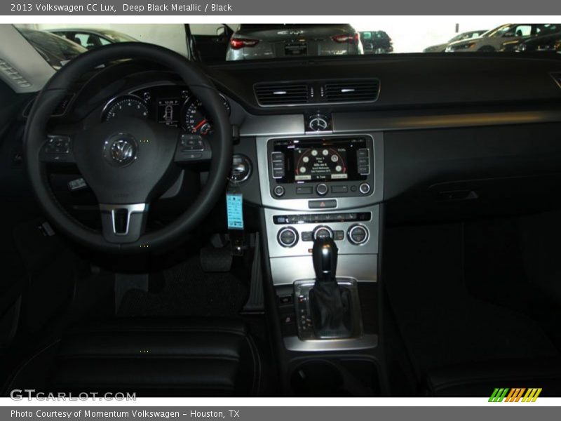 Deep Black Metallic / Black 2013 Volkswagen CC Lux
