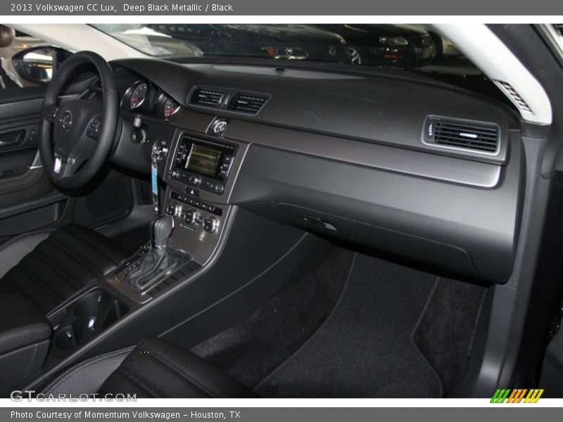 Deep Black Metallic / Black 2013 Volkswagen CC Lux
