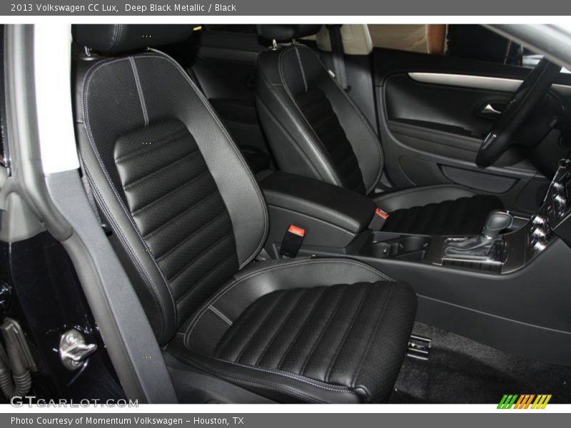 Deep Black Metallic / Black 2013 Volkswagen CC Lux