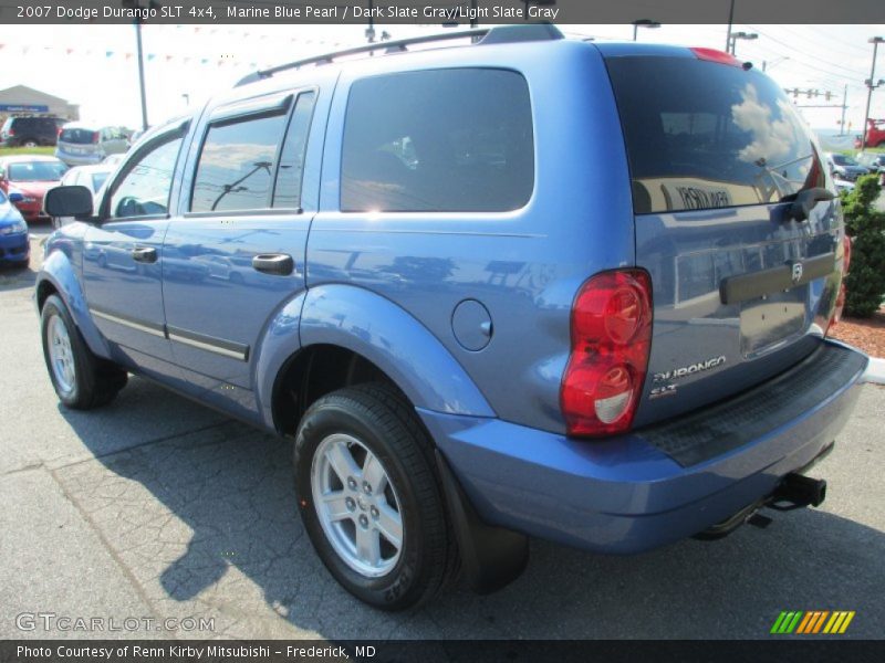 Marine Blue Pearl / Dark Slate Gray/Light Slate Gray 2007 Dodge Durango SLT 4x4