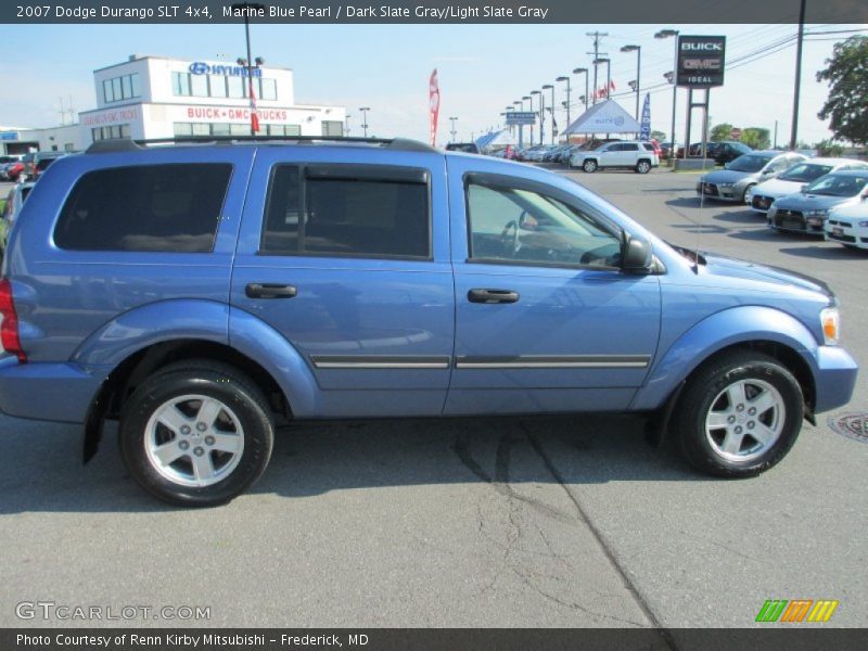 Marine Blue Pearl / Dark Slate Gray/Light Slate Gray 2007 Dodge Durango SLT 4x4