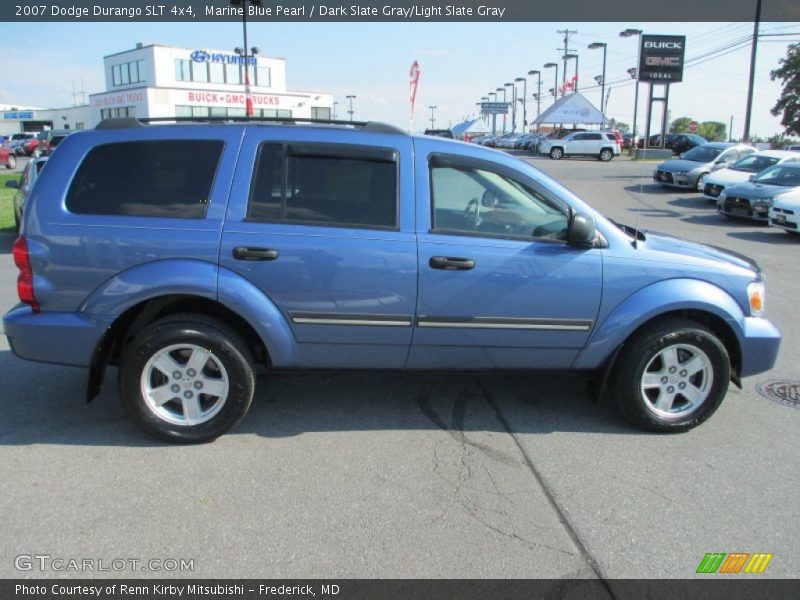 Marine Blue Pearl / Dark Slate Gray/Light Slate Gray 2007 Dodge Durango SLT 4x4