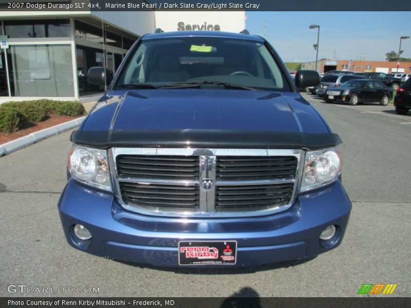 Marine Blue Pearl / Dark Slate Gray/Light Slate Gray 2007 Dodge Durango SLT 4x4