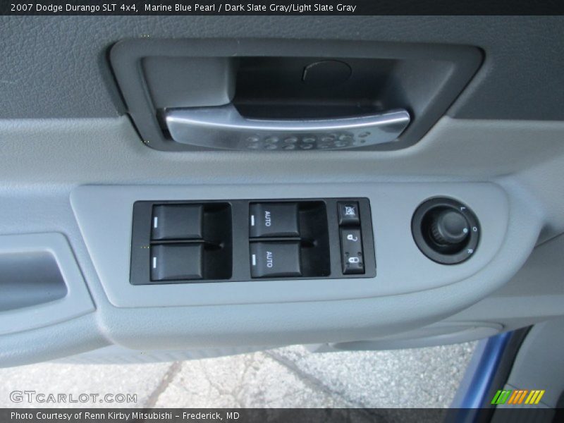Marine Blue Pearl / Dark Slate Gray/Light Slate Gray 2007 Dodge Durango SLT 4x4