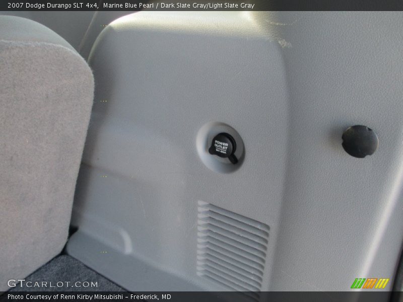 Marine Blue Pearl / Dark Slate Gray/Light Slate Gray 2007 Dodge Durango SLT 4x4