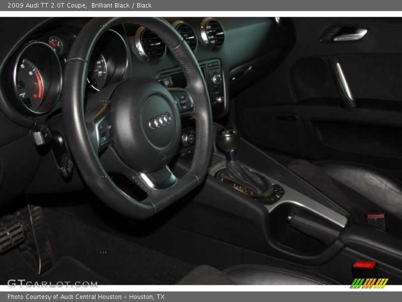 Brilliant Black / Black 2009 Audi TT 2.0T Coupe
