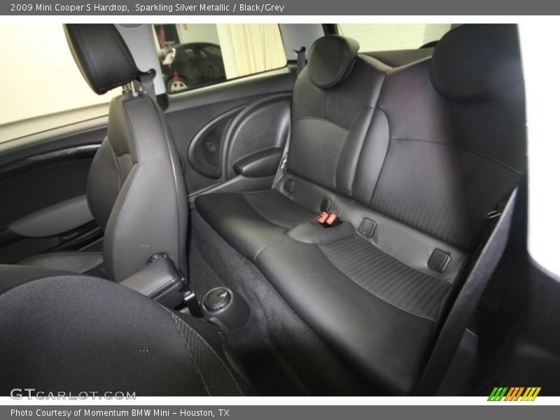 Sparkling Silver Metallic / Black/Grey 2009 Mini Cooper S Hardtop