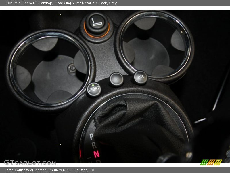 Sparkling Silver Metallic / Black/Grey 2009 Mini Cooper S Hardtop
