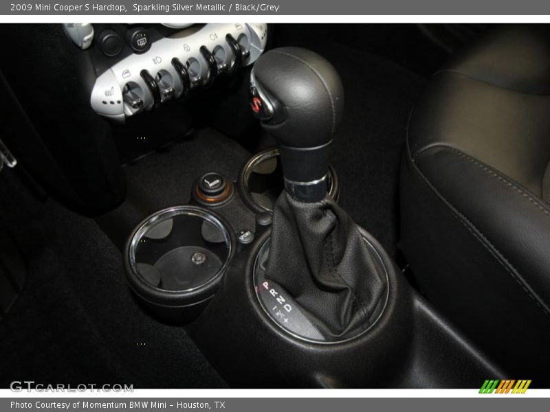 Sparkling Silver Metallic / Black/Grey 2009 Mini Cooper S Hardtop