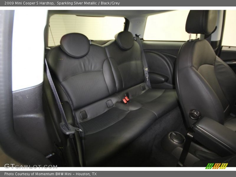 Sparkling Silver Metallic / Black/Grey 2009 Mini Cooper S Hardtop