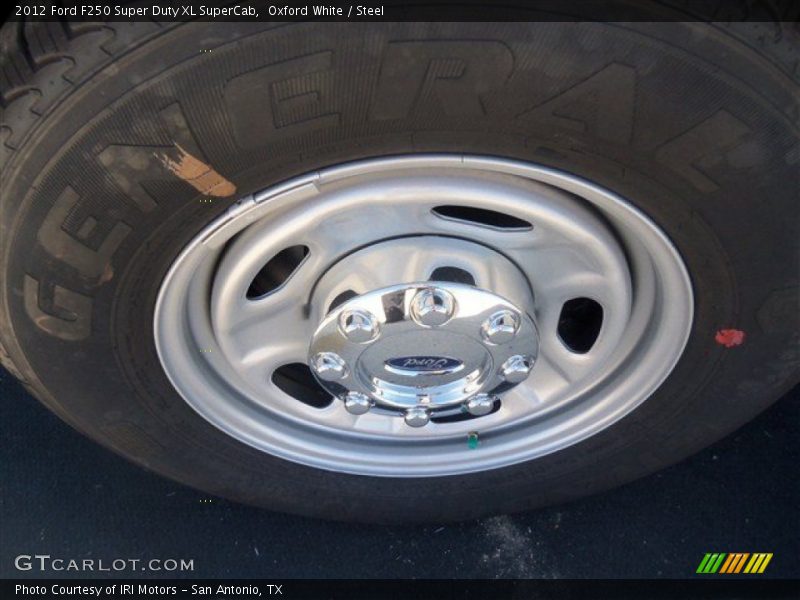 Oxford White / Steel 2012 Ford F250 Super Duty XL SuperCab