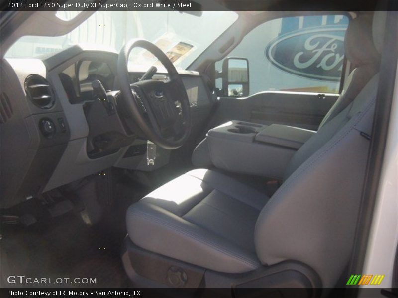 Oxford White / Steel 2012 Ford F250 Super Duty XL SuperCab