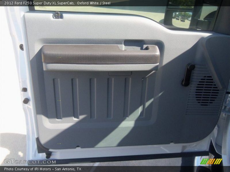 Oxford White / Steel 2012 Ford F250 Super Duty XL SuperCab