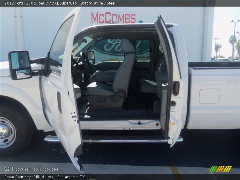 Oxford White / Steel 2012 Ford F250 Super Duty XL SuperCab