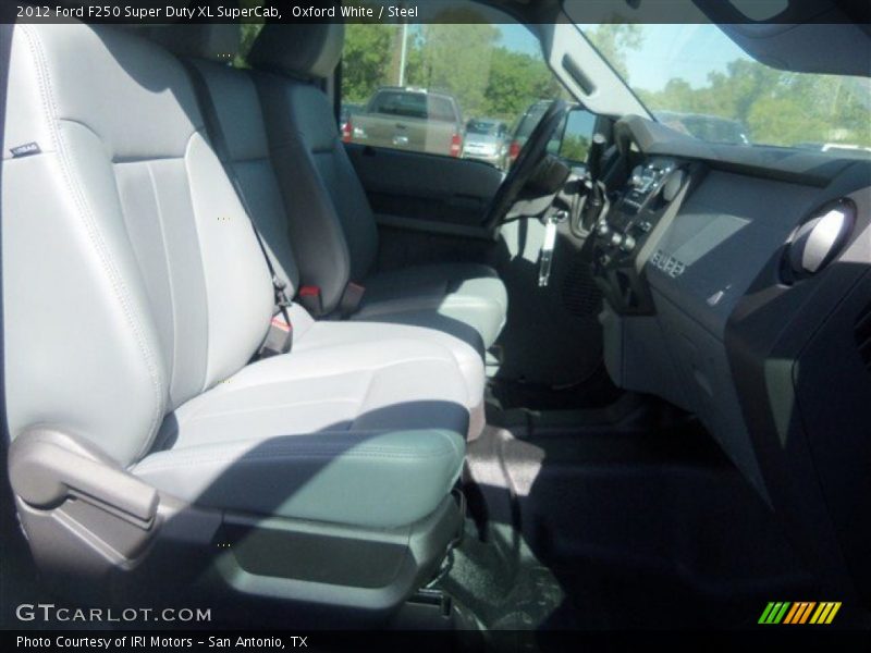 Oxford White / Steel 2012 Ford F250 Super Duty XL SuperCab