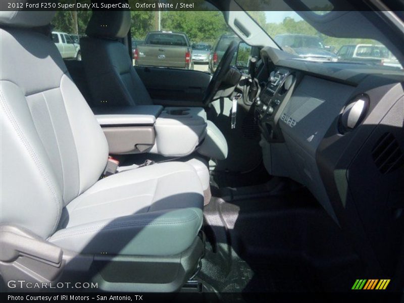 Oxford White / Steel 2012 Ford F250 Super Duty XL SuperCab