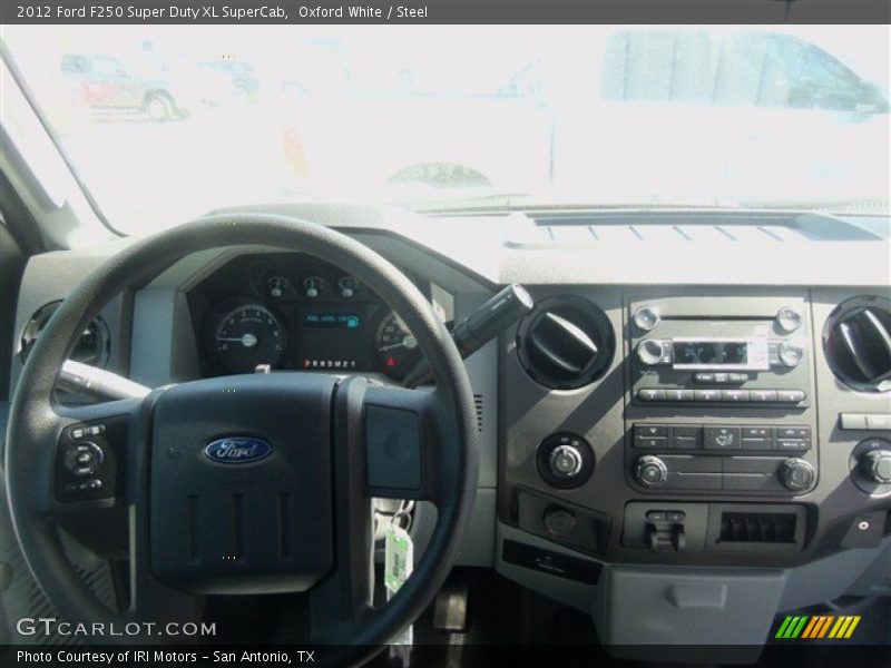 Oxford White / Steel 2012 Ford F250 Super Duty XL SuperCab