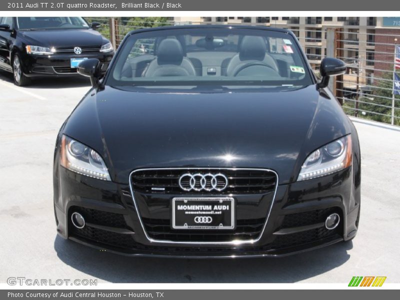 Brilliant Black / Black 2011 Audi TT 2.0T quattro Roadster