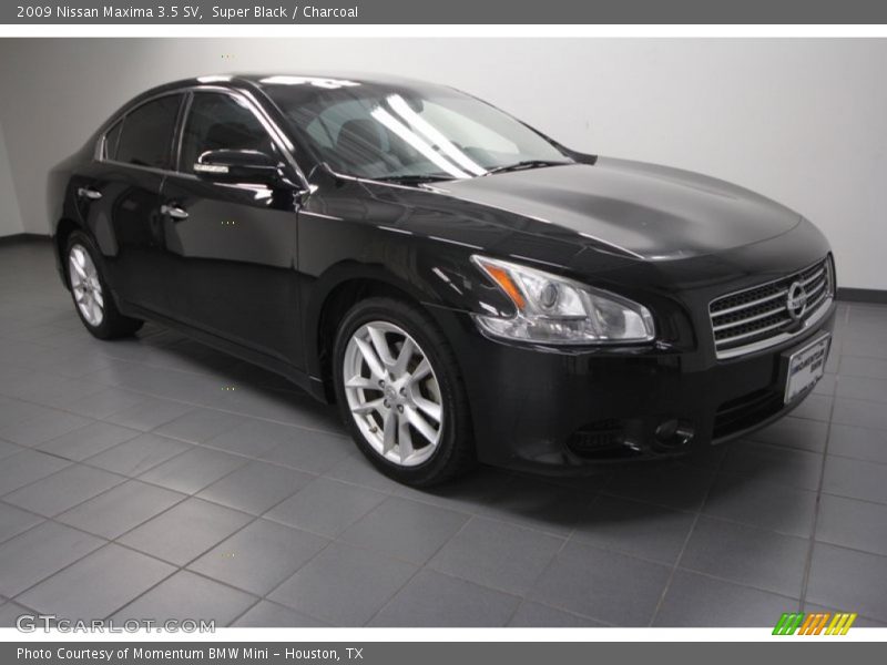 Super Black / Charcoal 2009 Nissan Maxima 3.5 SV