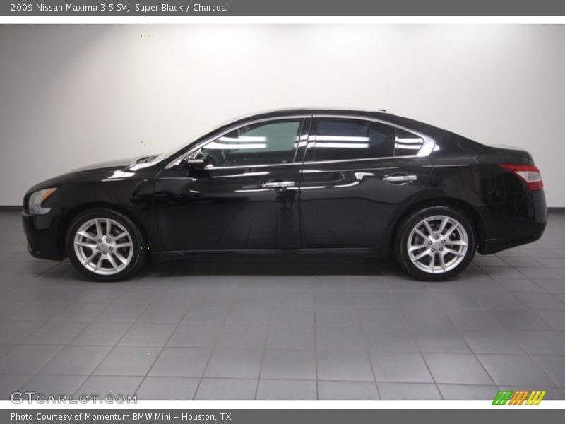 Super Black / Charcoal 2009 Nissan Maxima 3.5 SV