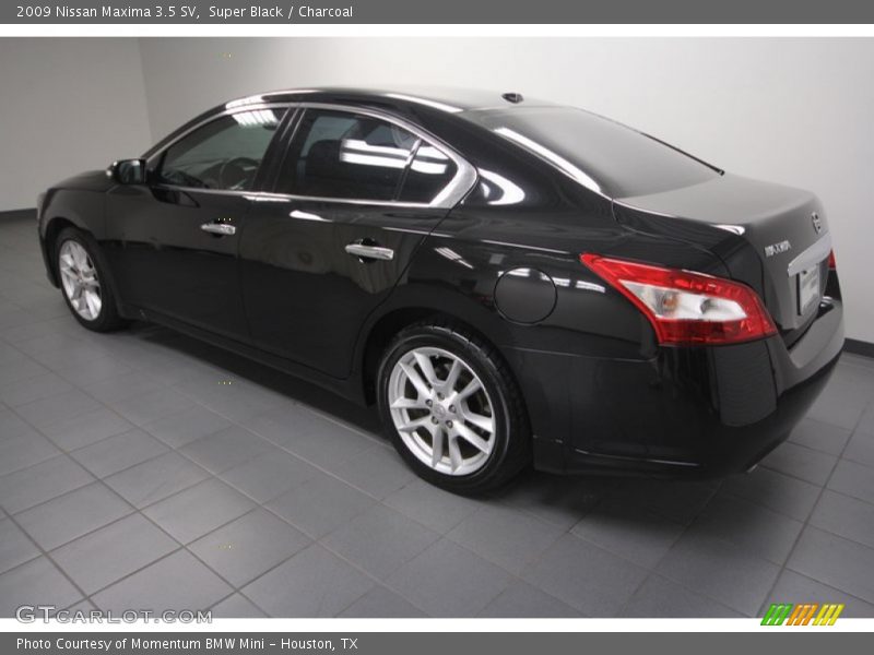 Super Black / Charcoal 2009 Nissan Maxima 3.5 SV