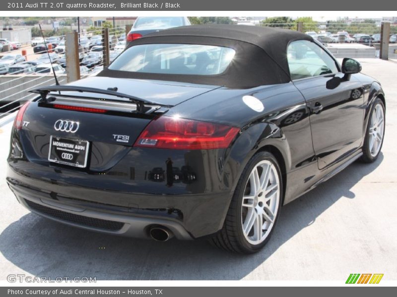 Brilliant Black / Black 2011 Audi TT 2.0T quattro Roadster